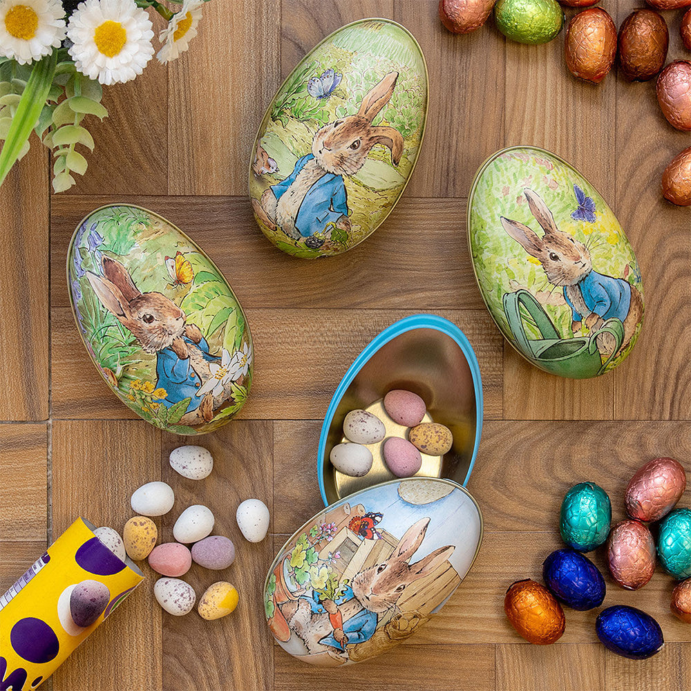 NEW - Potting Shed | Cute Peter Rabbit Two-Part Egg | Fillable Easter Egg | Lovely Gift