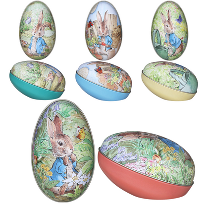 Peter Rabbit Two-Part Tinware Eggs | Fillable Easter Gift